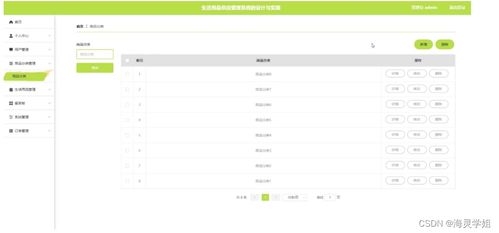 基于SpringBoot的生活用品供應(yīng)管理系統(tǒng)設(shè)計與實現(xiàn)